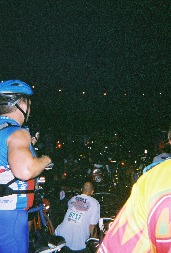 Crowds at the start